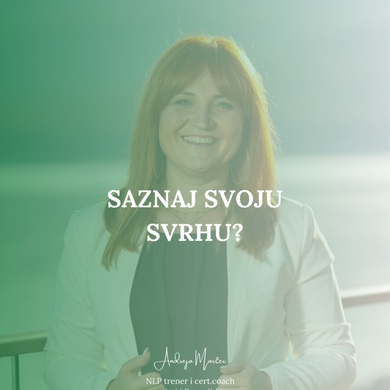 Lekcija : Saznaj svoju svrhu?