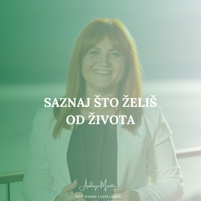 Lekcija : Saznaj što želiš od života